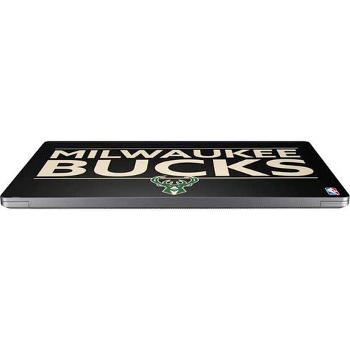 NBA Milwaukee Bucks Standard - Black Universal Laptop 11in (8.8 x 6.2in) Skin