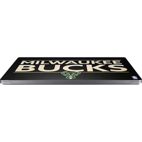 NBA Milwaukee Bucks Standard - Black Universal Laptop 13in (10.6 x 7.6in) Skin