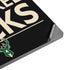 NBA Milwaukee Bucks Standard - Black Universal Laptop 13in (10.6 x 7.6in) Skin