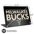NBA Milwaukee Bucks Standard - Black Universal Laptop 14in (11.4 x 8.2in) Skin