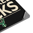 NBA Milwaukee Bucks Standard - Black Universal Laptop 15in (12.2 x 8.8in) Skin