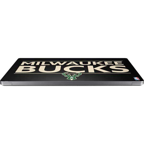 NBA Milwaukee Bucks Standard - Black Universal Laptop 16in (13 x 9.4in) Skin