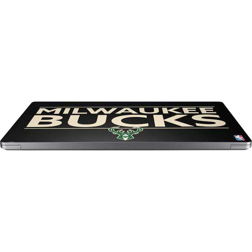 NBA Milwaukee Bucks Standard - Black Universal Laptop 18in (14.6 x 10.6in) Skin