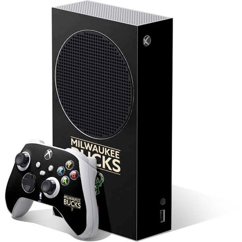 NBA Milwaukee Bucks Standard - Black Xbox Series S Bundle Skin