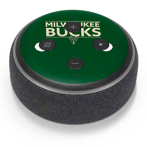 NBA Milwaukee Bucks Standard - Green Amazon Echo Dot Skin