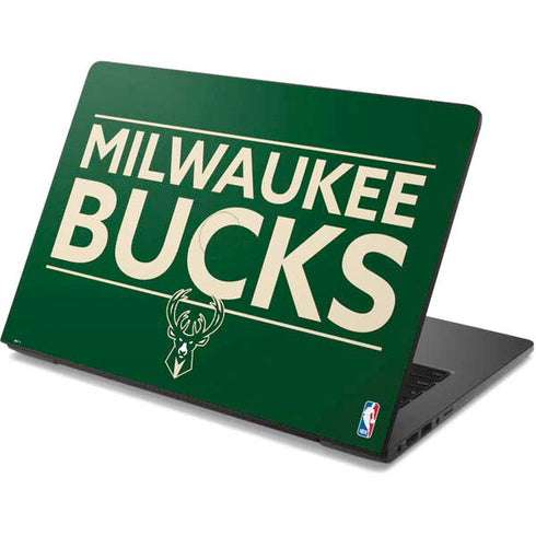 NBA Milwaukee Bucks Standard - Green Dell Chromebook Skin