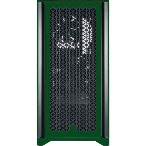 NBA Milwaukee Bucks Standard - Green Corsair 4000D Tempered Glass Mid-Tower ATX Case Skin