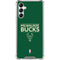NBA Milwaukee Bucks Standard - Green Galaxy A15 5G Clear Case