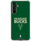 NBA Milwaukee Bucks Standard - Green Galaxy A54 5G Clear Case
