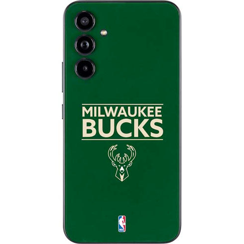 NBA Milwaukee Bucks Standard - Green Galaxy A54 5G Skin