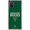 NBA Milwaukee Bucks Standard - Green Galaxy A71 5G Clear Case