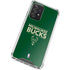 NBA Milwaukee Bucks Standard - Green Galaxy A72 5G Clear Case