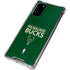 NBA Milwaukee Bucks Standard - Green Galaxy Note20 5G Clear Case