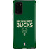 NBA Milwaukee Bucks Standard - Green Galaxy Note20 5G Pro Case