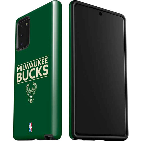 NBA Milwaukee Bucks Standard - Green Galaxy Note20 5G Pro Case