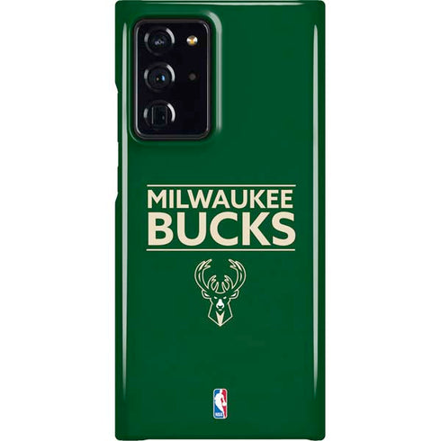 NBA Milwaukee Bucks Standard - Green Galaxy Note20 Ultra 5G Lite Case