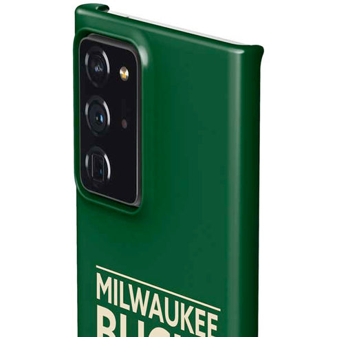 NBA Milwaukee Bucks Standard - Green Galaxy Note20 Ultra 5G Lite Case