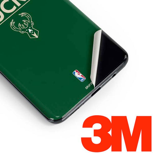 NBA Milwaukee Bucks Standard - Green Galaxy S10 Skin