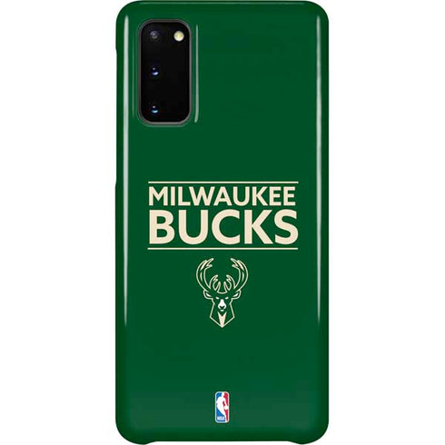 NBA Milwaukee Bucks Standard - Green Galaxy S20 Lite Case