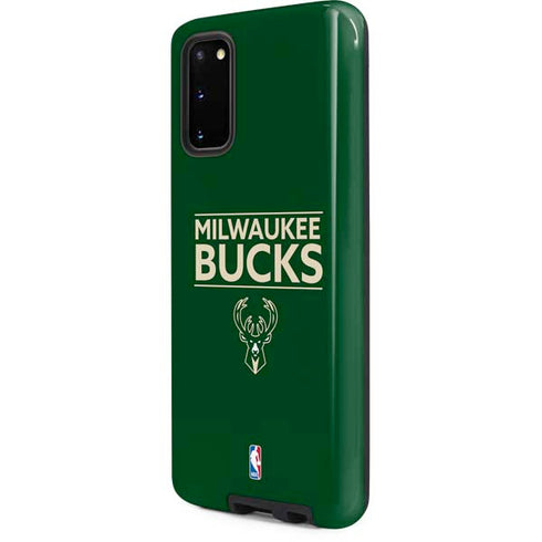 NBA Milwaukee Bucks Standard - Green Galaxy S20 Pro Case