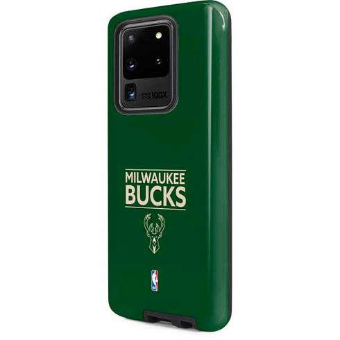NBA Milwaukee Bucks Standard - Green Galaxy S20 Ultra 5G Pro Case