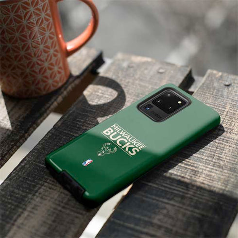 NBA Milwaukee Bucks Standard - Green Galaxy S20 Ultra 5G Pro Case