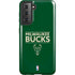 NBA Milwaukee Bucks Standard - Green Galaxy S21 5G Pro Case