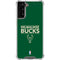 NBA Milwaukee Bucks Standard - Green Galaxy S21 FE Clear Case