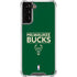 NBA Milwaukee Bucks Standard - Green Galaxy S21 Plus 5G Clear Case