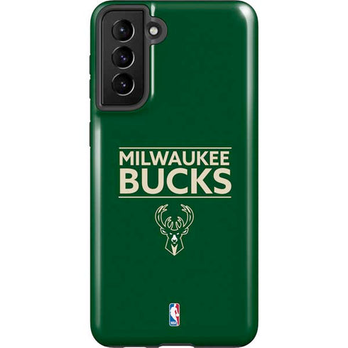 NBA Milwaukee Bucks Standard - Green Galaxy S21 Plus 5G Pro Case