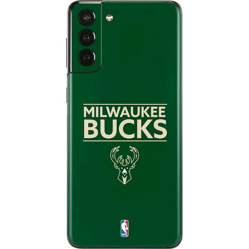 NBA Milwaukee Bucks Standard - Green Galaxy S21 Plus 5G Skin