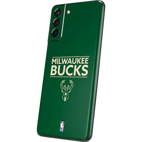 NBA Milwaukee Bucks Standard - Green Galaxy S21 Plus 5G Skin