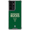 NBA Milwaukee Bucks Standard - Green Galaxy S21 Ultra 5G Clear Case