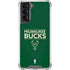 NBA Milwaukee Bucks Standard - Green Galaxy S22 Clear Case