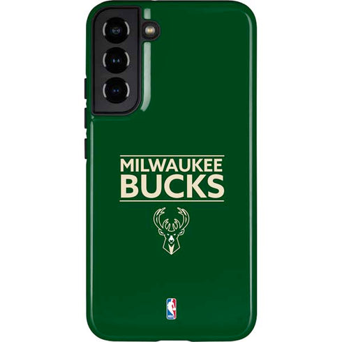 NBA Milwaukee Bucks Standard - Green Galaxy S22 Plus Pro Case