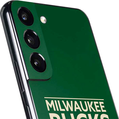 NBA Milwaukee Bucks Standard - Green Galaxy S22 Plus Skin