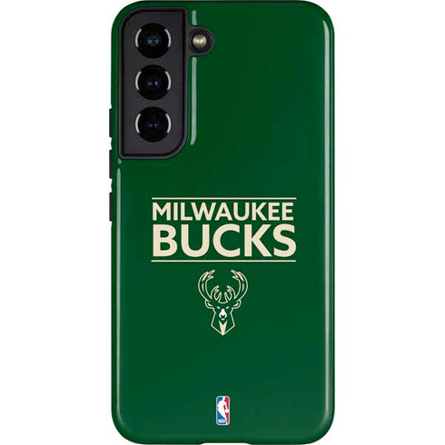 NBA Milwaukee Bucks Standard - Green Galaxy S22 Pro Case