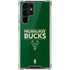 NBA Milwaukee Bucks Standard - Green Galaxy S22 Ultra Clear Case
