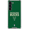 NBA Milwaukee Bucks Standard - Green Galaxy S23 Clear Case