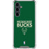 NBA Milwaukee Bucks Standard - Green Galaxy S23 FE Clear Case