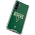 NBA Milwaukee Bucks Standard - Green Galaxy S23 FE Clear Case