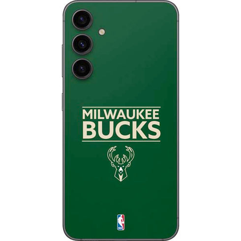 NBA Milwaukee Bucks Standard - Green Galaxy S23 FE Skin