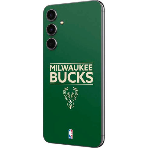 NBA Milwaukee Bucks Standard - Green Galaxy S23 FE Skin