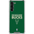 NBA Milwaukee Bucks Standard - Green Galaxy S23 Plus Clear Case
