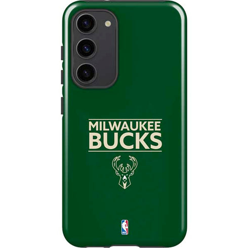 NBA Milwaukee Bucks Standard - Green Galaxy S23 Plus Pro Case