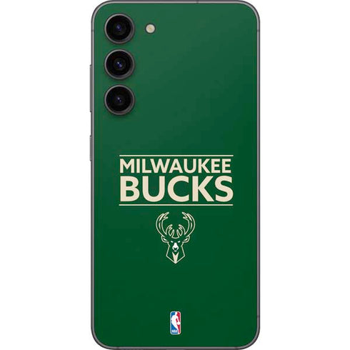 NBA Milwaukee Bucks Standard - Green Galaxy S23 Plus Skin