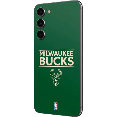 NBA Milwaukee Bucks Standard - Green Galaxy S23 Plus Skin