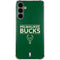 NBA Milwaukee Bucks Standard - Green Galaxy S24 Plus Clear Case