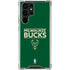 NBA Milwaukee Bucks Standard - Green Galaxy S24 Ultra Clear Case