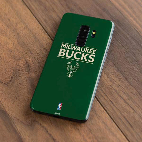 NBA Milwaukee Bucks Standard - Green Galaxy S9 Plus Skin